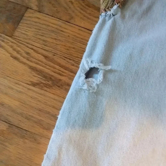 Hippie Bell Bottom Flare Jeans 31x30 Calvin Klein - Picture 9 of 15